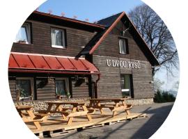 Penzion U Dvou rysů，位于Stachy的酒店