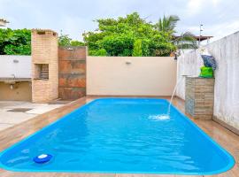 Casa c piscina em frente ao mar-Barra de Sao Joao，位于卡西米鲁-迪阿布雷乌的度假屋
