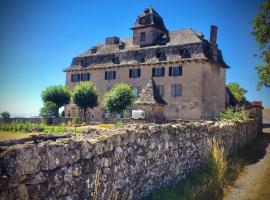 Chateau de Cours，位于Sénezergues的酒店