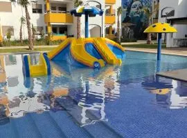 Apartement haut standing avec piscine à la Marina Saidia