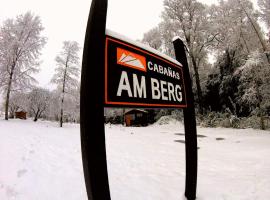 Cabañas Am Berg，位于普孔普孔滑雪胜地附近的酒店