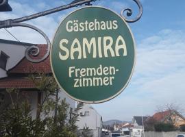 Gästehaus Samira，位于新锡德勒湖畔普巴赫的住宿加早餐旅馆