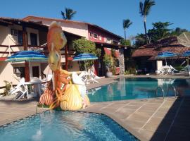 塔伯拉潘普拉亚酒店，位于塞古罗港Praia de Taperapuan的酒店