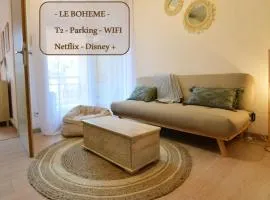 [Le Bohème] T2-Wifi-Calme-Parking