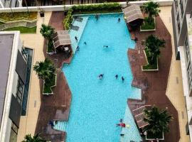 The Icon 3 Condo in IOI City Mall Putrajaya, Pool View，位于普特拉贾亚的酒店