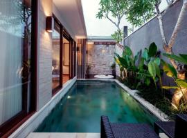 Sanata Luxury Villa，位于坎古的带按摩浴缸的酒店