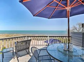 Lakefront Family Retreat with Grill Steps to Beach!