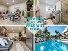 [2 min from the sea] pool, comfort and free WiFi