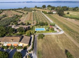 AgriResidence L'Antica Fattoria - sul Lago，位于博尔塞纳的酒店