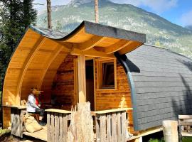 Camping Lechtal，位于Vorderhornbach的露营地