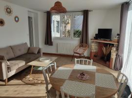 Le Crotoy plage Baie de somme appartement l'Avocette，位于勒克罗图瓦的酒店