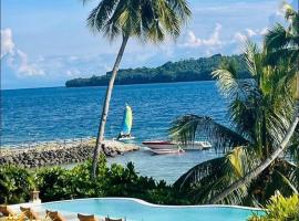 Kembali CONDO Resort with Sea View，位于达沃市的海滩酒店