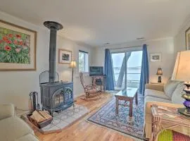 Fireplace! Waterfront Gem Near Leelanau Wine Trail