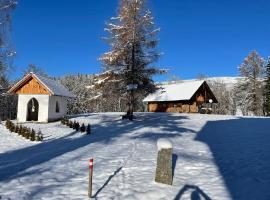 Berghütte, Chalet - Schwarzenberg am Böhmerwald，位于Schwarzenberg am Bohmerwald的酒店