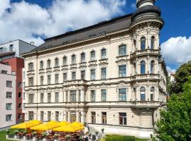 布拉格帕拉斯艺术酒店，位于布拉格葡萄园区的酒店