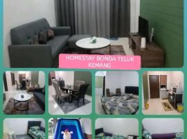 Homestay Bonda, Taman Mayung, Teluk Kemang - Private Children Pool - Malay Only，位于甘榜直落克芒的酒店