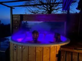 Relaxing cottage bain nordique