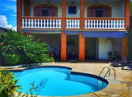 Estação Brotense - Casa com piscina e fogueira exclusiva，位于布罗塔斯的度假屋
