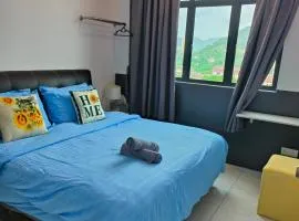 The Sun 1 or 3BR Bayan Lepas 4 to 10 pax
