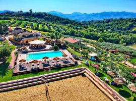 Agriturismo AgrileisureTime，位于斯波莱托的酒店