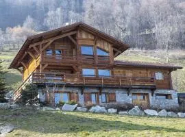 Chalet face au Mont-blanc