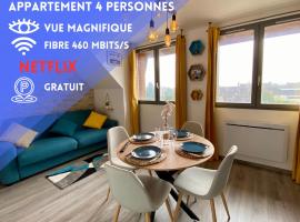 Studio Capucine - Centre ville - Jolie vue - Cosy，位于厄镇的酒店