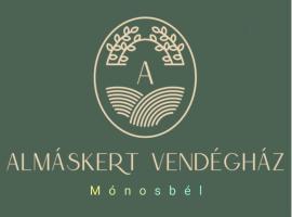 Almáskert Vendégház，位于Mónosbél的公寓