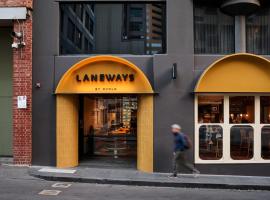 Laneways by Ovolo，位于墨尔本Bionics Institute附近的酒店