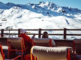 Le Val Thorens, a Beaumier hotel，位于葱仁谷Castor et Pollux Conveyor滑雪缆车附近的酒店