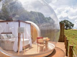 Bubble Pingo do Mula Serra da Canastra，位于圣罗克迪米纳斯的酒店