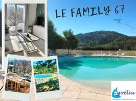 T2 avec piscine-Le family 67