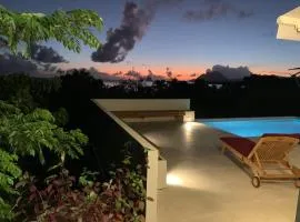 Villa Little Grey caribbean sea view