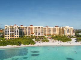 丽思卡尔顿阿鲁巴酒店，位于棕榈滩的度假村