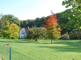 Ferienwohnung Obermühle，位于Ballstädt的带停车场的酒店