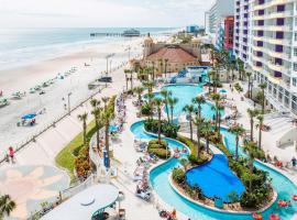 Vitamin Sea - Modern Beach Highrise At Ocean Walk Resort Daytona Beach，位于代托纳海滩皮博迪礼堂附近的酒店