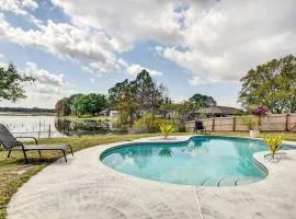 Screened Porch Waterfront Home in Deltona!