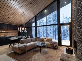 Villa Laponia，位于阿卡斯洛姆波罗家族滑雪缆车附近的酒店