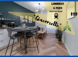 ⟬Giacomelli⟭ Quartier Calme⁕WIFI⁕Proche Michelin⁕，位于克莱蒙费朗波利多姆会议中心附近的酒店