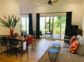 Sky: rainforest and ocean views with jacuzzi