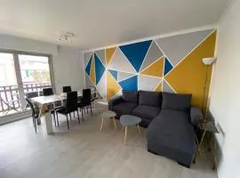 Cabourg centre, appartement pour 5 personnes à 100m de la mer