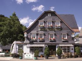 Schieferhof，位于施马伦贝格的高尔夫酒店
