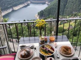 Cà Armonia Luminoso apt con vista panoramica，位于Mergoscia的酒店