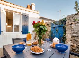 Jolie Maison à Noirmoutier-en-ile pour 4 personnes，位于诺亚芒提亚的度假屋