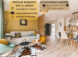 Le Nouveau Monde - Appartement Chic et Confortable，位于圣普列斯特Renault Trucks附近的酒店