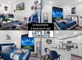 Cowboys Fan Pad 2 Bedroom!