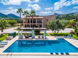 Ideal Property Mallorca - Ca na Siona 6 PAX，位于阿尔库迪亚的乡间豪华旅馆