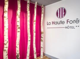 Logis hôtel restaurant la Haute Forêt，位于韦尔图的酒店