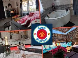 Le Cosy Occitan villa chaleureuse indépendante baignoire terrasse jardin