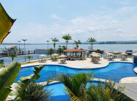 Belíssimo Flat no Lake Side - Beira Lago，位于巴西利亚Dom Bosco Ecologic Park附近的酒店