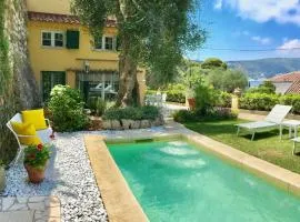 Charming property with private pool and sea view